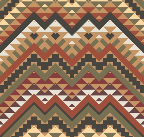 Färgglada aztec mönster — Stock vektor