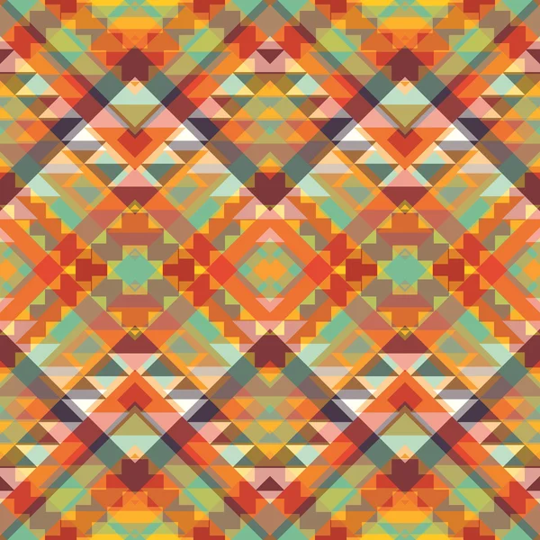 Modèle aztèque coloré — Image vectorielle