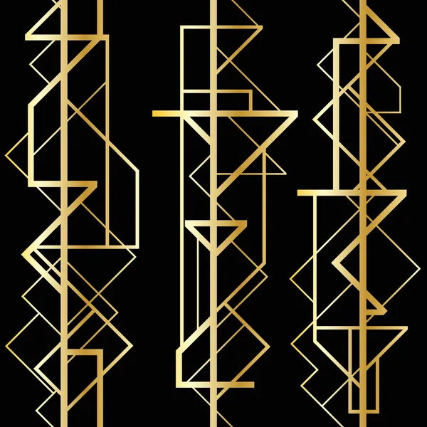 Art deco geometrik çerçeve