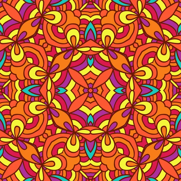 Patrón oriental colorido — Vector de stock