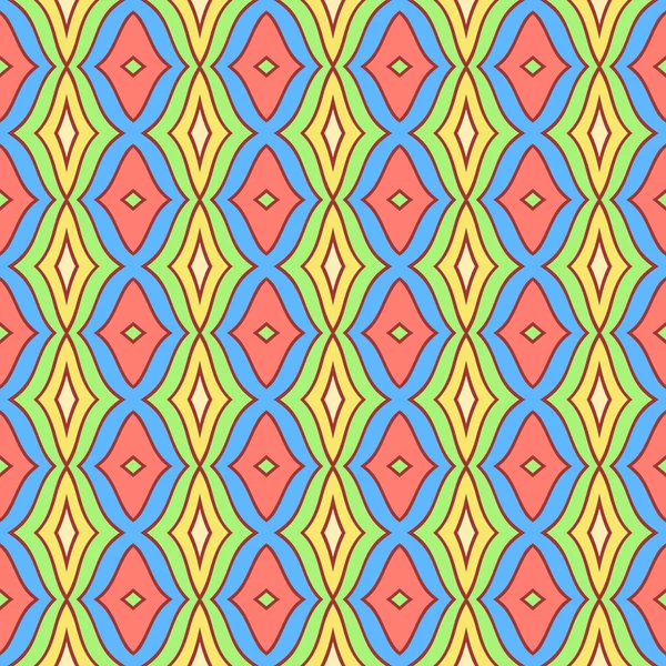 Farbenfrohes orientalisches Muster — Stockvektor