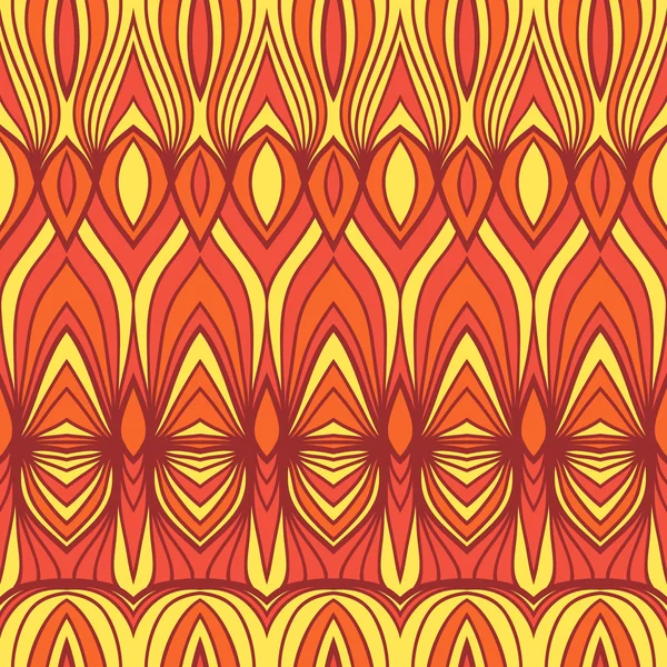 Färgstarka orientaliska mönster — Stock vektor