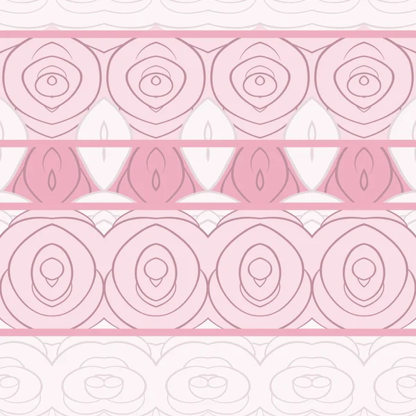 Modèle avec des roses vintage — Image vectorielle