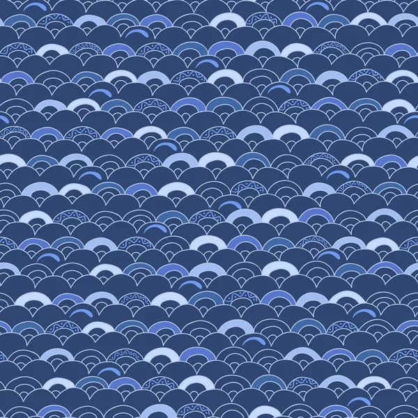 Abstrakt vågor mönster — Stock vektor