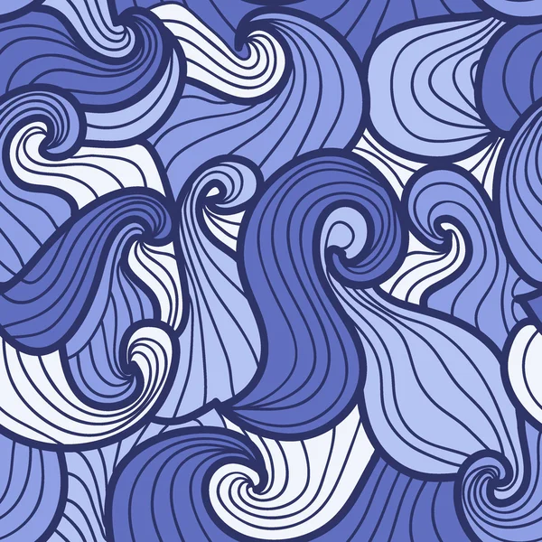 Abstraktes, handgezeichnetes Muster — Stockvektor