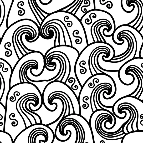 Patrón abstracto dibujado a mano — Archivo Imágenes Vectoriales