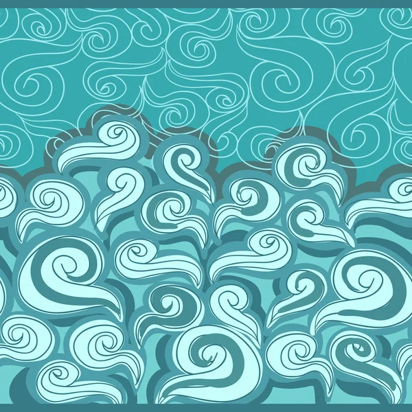 手绘的波形 — 图库矢量图片