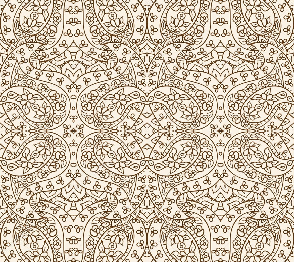 Seamless lace pattern