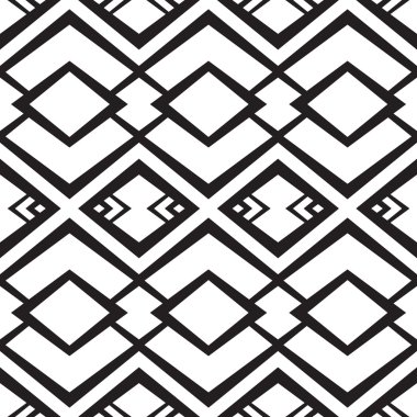 Dikişsiz vektör geometrik rhombus renk desen arka plan