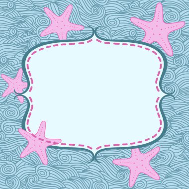 Deniz arka plan: davetiyeli