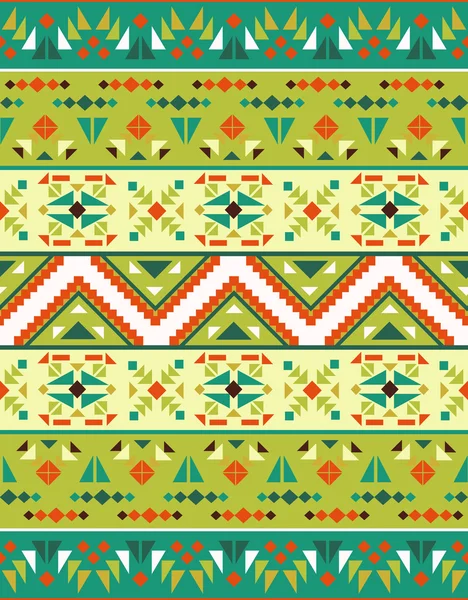 Kolorowy wzór aztec — Wektor stockowy
