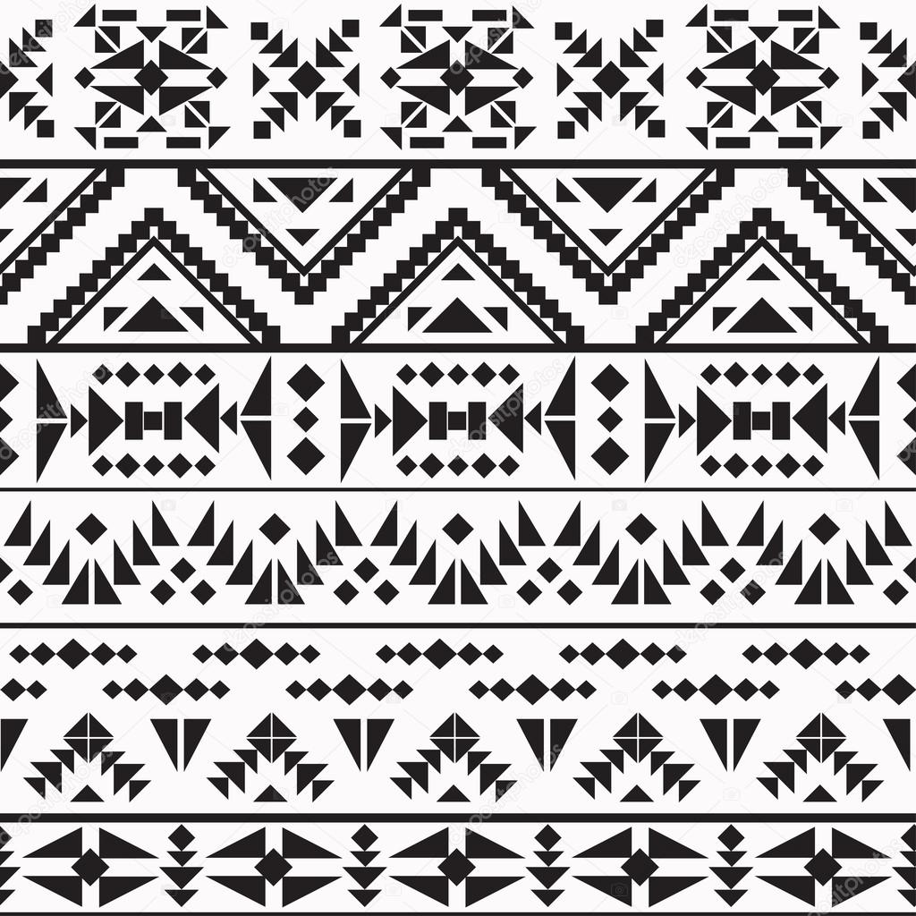 Seamless colorful aztec pattern Stock Vector Image by ©Smirno #40594517