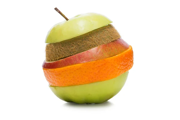 Sliced multifruit — Stock Photo, Image