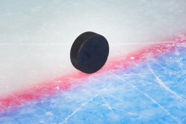 hokey topu Gol çizgisini üzerinde