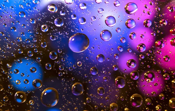 Gotas de chuva Fotografia De Stock