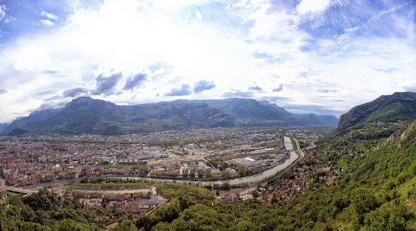 Grenoble-Ansicht — Stockfoto