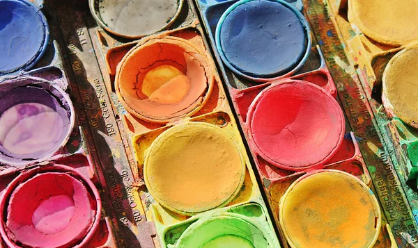 Tintas a cores — Fotografia de Stock