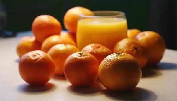 Tangerine gustoase — Fotografie, imagine de stoc