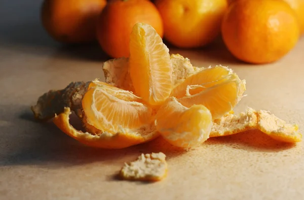 Tangerine gustoase — Fotografie, imagine de stoc