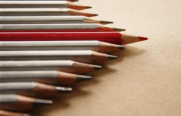 Κόκκινο μολύβι Φωτογραφία Αρχείου