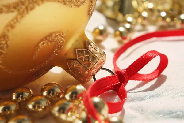 Background with Christmas decorations — Stock Photo, Image