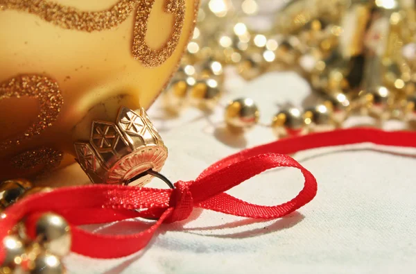 Background with Christmas decorations — Stock Photo, Image