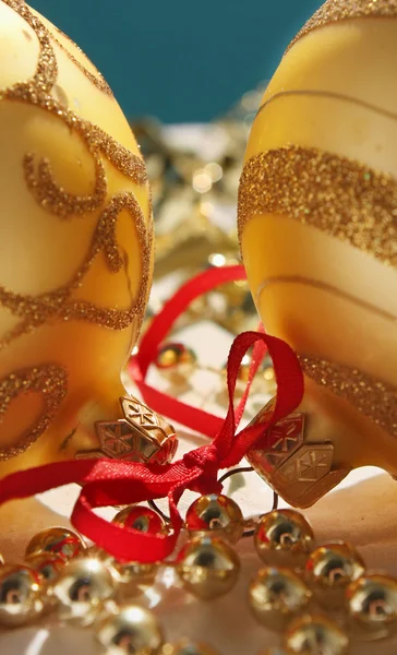 Háttér karácsonyi dekorációk — Stock Fotó