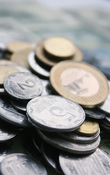 Monedas dispersas — Foto de Stock