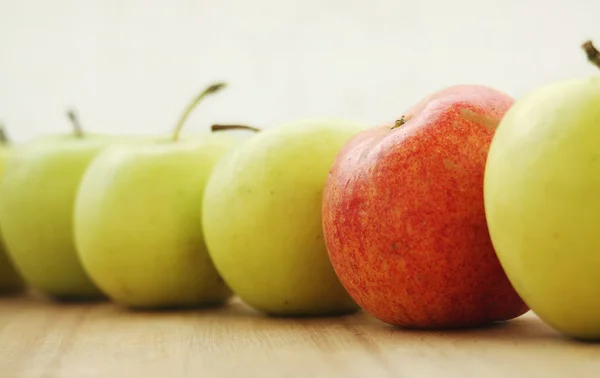 Manzana roja — Foto de Stock