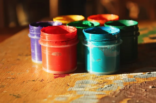 Color paints — Stock Photo, Image