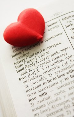 Sevgililer Günü kartı.