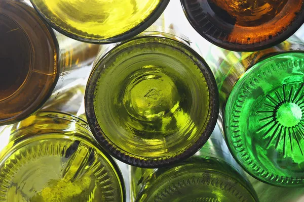 Bottle bottoms — Stock Photo, Image