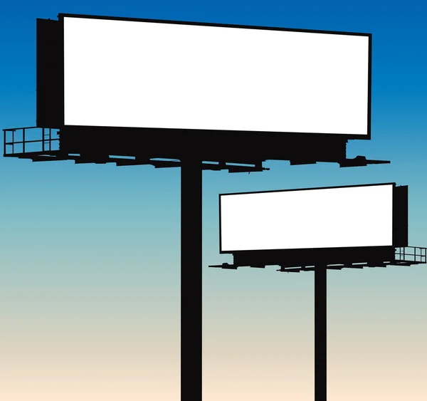 Billboards — Stock Vector