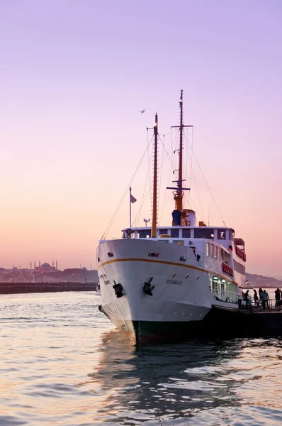 Sunset in Istanbul — Stock Photo, Image