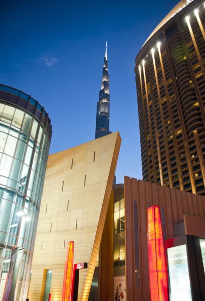 Burj khalifa, dubai - Zjednoczone Emiraty Arabskie — Zdjęcie stockowe