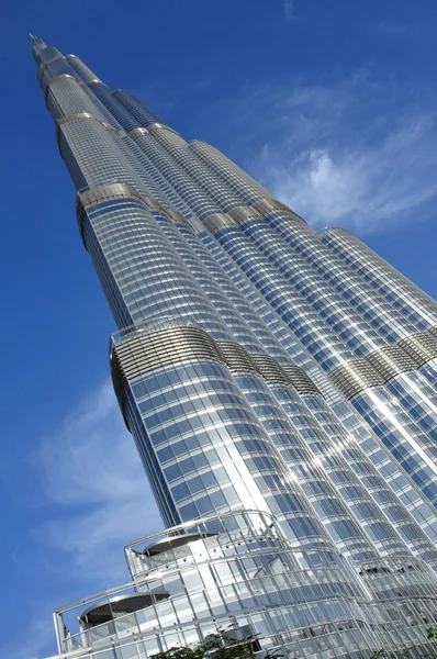 Burj khalifa, Dubaj - Spojené arabské emiráty — Stock fotografie