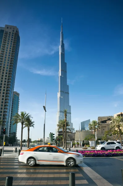 Burj khalifa, Dubaj - Spojené arabské emiráty — Stock fotografie