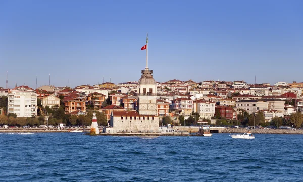 Kizkulesi Mädchenturm, istanbul, truthahn — Stockfoto
