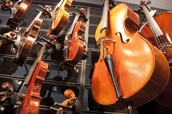 Violines, violas y violonchelos —  Fotos de Stock
