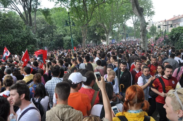 Gezi Park Protests in Istanbul — Stock Photo, Image