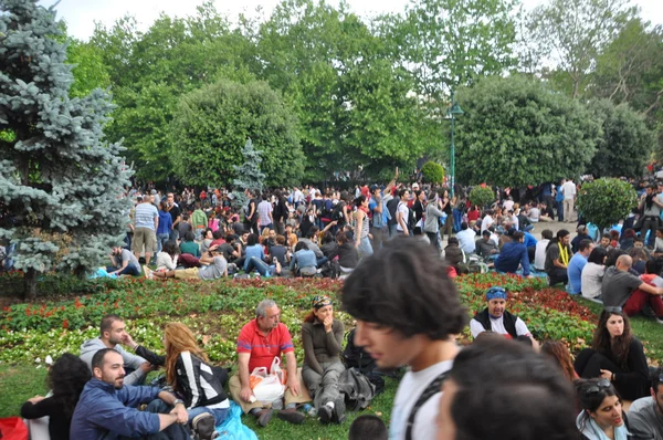 Gezi-Park-Proteste in Istanbul — Stockfoto