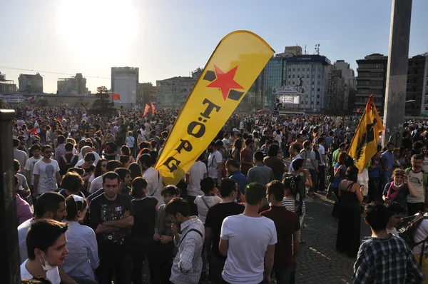 Le parc Gezi proteste à Istanbul — Photo