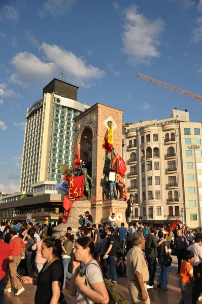 Gezi Park Protests in Istanbul — Stock Photo, Image