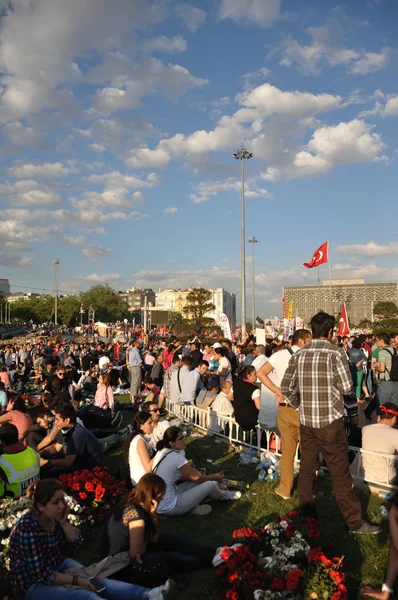 Le parc Gezi proteste à Istanbul — Photo