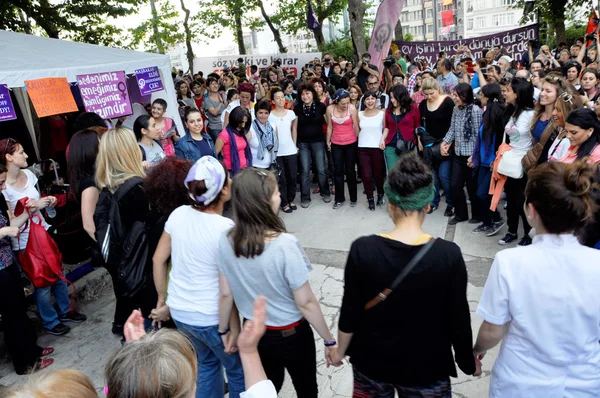 Gezi Park Protests in Istanbul — Stock Photo, Image