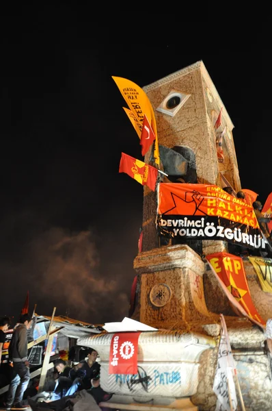 Parque Gezi Protestas en Estambul — Foto de Stock