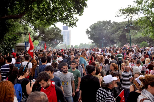 Le parc Gezi proteste à Istanbul — Photo