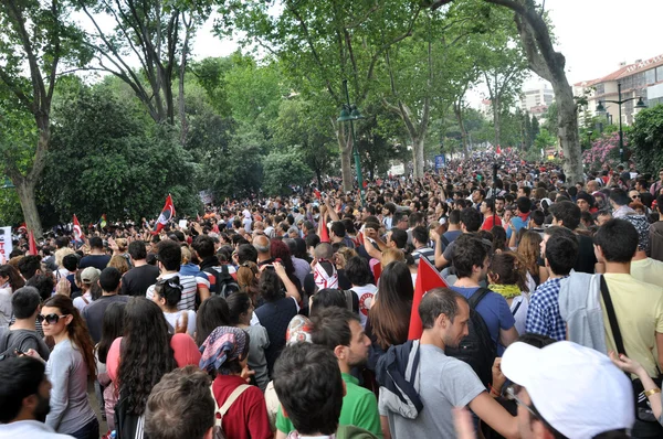 Le parc Gezi proteste à Istanbul — Photo