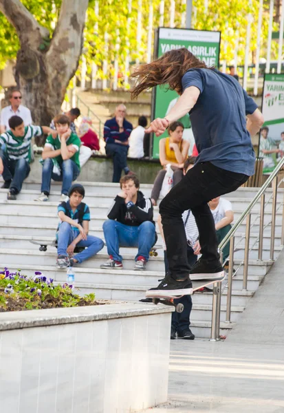 布尔萨土耳其在 skaterboarders — 图库照片