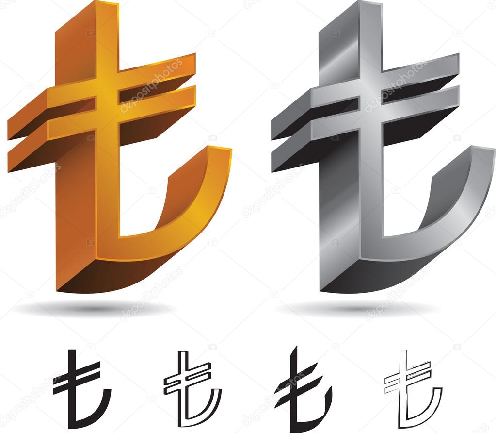 土耳其里拉迹象一套图库矢量图©EnginKorkmaz 27233417